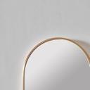 Wandspiegel gold gebogen - Glasgow - 30x90 cm