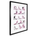 Póster Martina - Tacones de aguja rosas