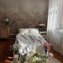 Botanische Fotobehang pampagras en grassen in beige - Ms Tiff