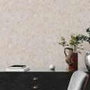 Papel pintado texturado efecto metalizado beige gris oro - papel pintado no tejido moderno