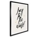 Póster Kubistika - Alegría para el mundo