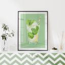 Plakat Summer Mojito Vibes | Til køkken og spisestue - Jolly and Dash