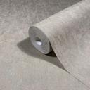 Papel pintado no tejido con aspecto de hormigón beige liso moderno