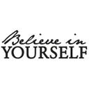 Wallsticker -  Believe in yourself