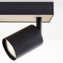 Spotbalken Joris, braun, 42 x 15,3 cm, Metall Spotbalken