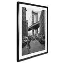 Póster Bolton - Estilo en Manhattan con el emblemático puente de Brooklyn