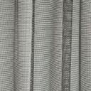 Ösenvorhang silber und anthrazit - Uni Ösenschal - Uni Gardine