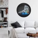 Mielu Wallsticker - Future Sneaker - Rund