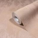Papel pintado tejido-no tejido con brillo naranja liso