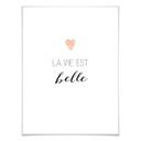 Póster de Confetti & Cream - La vie est belle