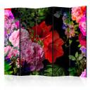 Screen room divider - Sommeraften, 3-delt