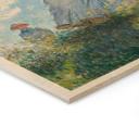 Cuadro de madera Monet - Mujer con sombrilla - Madame Monet y su hijo