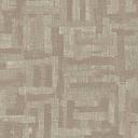 Tekstureret tapet med hørstruktur brun beige - Geometrisk mønster 