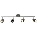 Spotrohr Lino, metallic, 13 x 71 cm, Metall Strahler