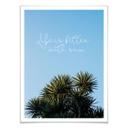 Póster premium - La vida es mejor con sol