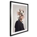 Plakat Feminine blomster - Moth