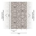 Papel pintado Mariposa gris beige - papel pintado tejido-no tejido insectos Livingwalls - mate y liso
