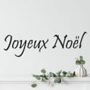 Sticker mural - Joyeux Noël