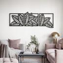 Set de hojas decorativas acrílicas (3 piezas)