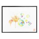 Plakat - Buttafly - Flying Bobles