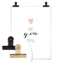 Plakat - Confetti & Cream - Be-you-tiful