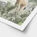 Poster jungle dieren op Afmeting - Ms Tiff