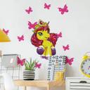 Wallsticker Filly Unicorn Beauty Iris