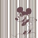 Non-woven tapet - Mickey Tone-On-Tone - 200 x 250 cm