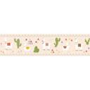 A.S. Création Lovely Kids Frise autocollante enfant - Beige, Vert