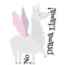 Muursticker No Drama Llama
