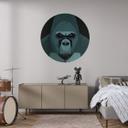 Wall Sticker Gorilla - Braun