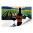 Muurprints Bleichner - Wijn in Napa Valley