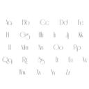 Wallsticker -  + Navn Ja Ornamentic