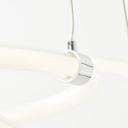 Pendelleuchte Mariam, metallic, 150 x 79,1 cm, Metall Pendelleuchte