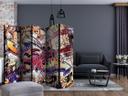 Rumdeler - Cool graffiti , 5-delt - 225x172 cm