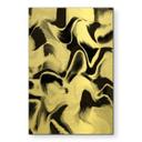 Geborsteld Alu-Dibond met goud-, zilver- & kopereffect - Abstract marmerpatroon - Treechild