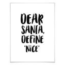 Plakat - Dear Santa