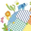 Muursticker Dieren over de Wereld