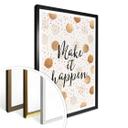 Plakat - Frederiksson - Make it happen - Dots