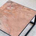 Plateau de table en verre - Marbre 06 - Carré - 60x60 cm