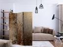 Screen room divider - Klimts gyldne træ, 3-delt - 135x172 cm