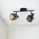 Spotrohr Silvio, gold, 22,5 x 38,5 cm, Metall Lampe
