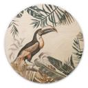 Cuadro de madera Bosque tropical con tucan - Haase - Redondo