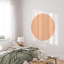 Wall Sticker Ferskenfarvet cirkel