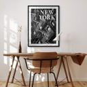 Póster Martin - Salida de incendios en Nueva York