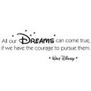 All our dreams can come true...