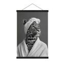 Póster de tela con leopardo - Rahner