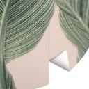 Tapet cirkel Calathea-plante - Sisi & Seb - vliesetapet/selvklæbende non-woven tapet