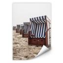 Zelfklevende Poster - Strandstoel 