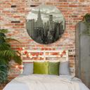 Tableau en Alu-Dibond Manhattan 2 - Rond